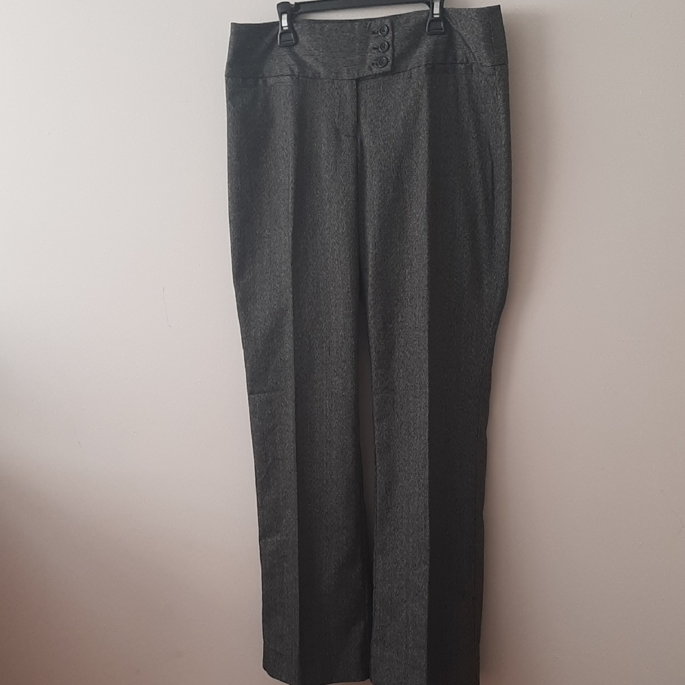 Suzy Shier Dark Gray Women's Pants size 9/10